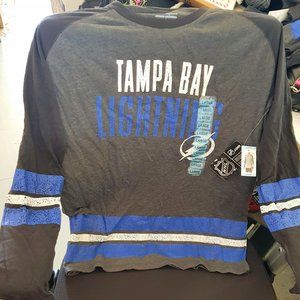 Tampa Bay Lightning Long Sleeve T-Shirt Bolts L